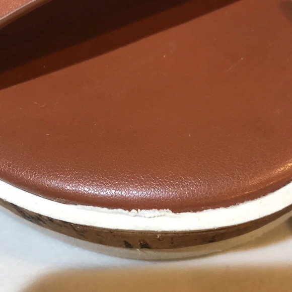 Marc Fisher Goget Strappy Sandal Open Toe Natural Color-Size 8 - Picture 8 of 10